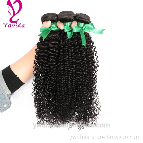 7A Malaysia Kinky Curly Weave Hair Bundles natural curly kinky afro weave Free Shipping